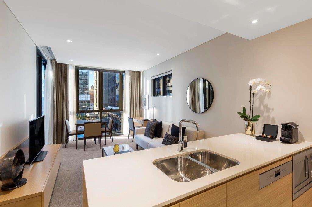 Skye Suites Сидни Стая снимка A typical apartment interior